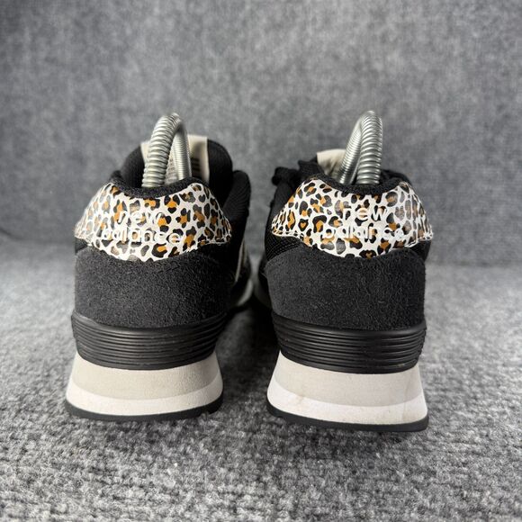 New Balance 515 Womens Size 8 Shoes Black Leopard Suede Athletic Sneakers - Picture 5 of 11